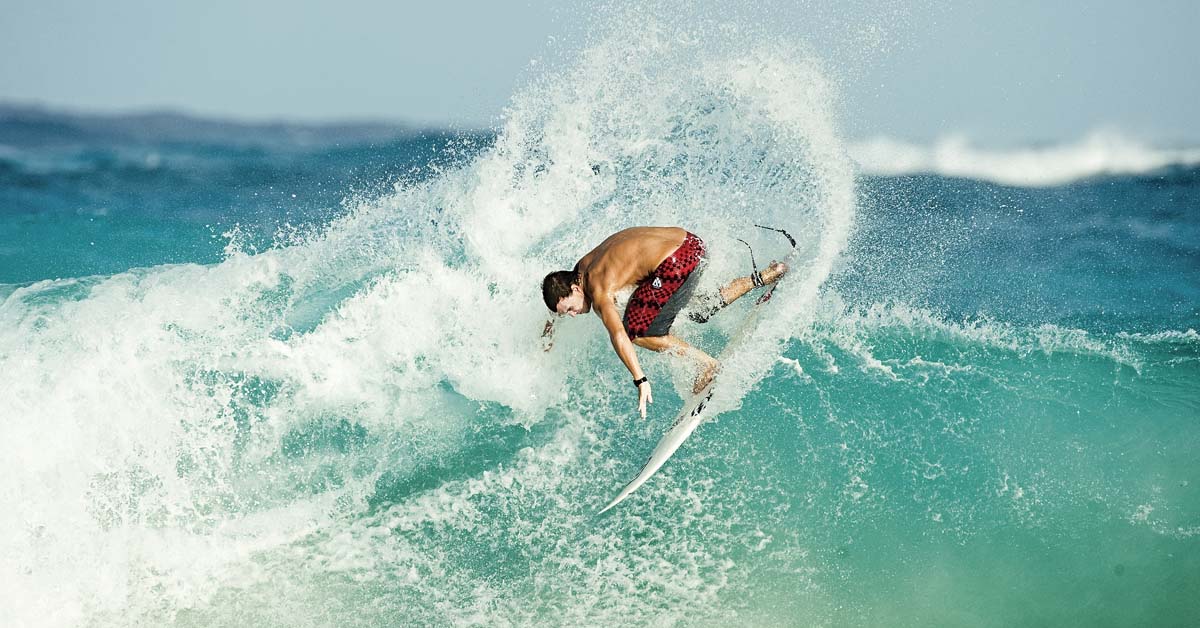 Surfing in Bermuda