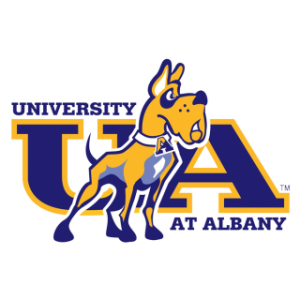 UAlbany Men's Rugby logo is a dog