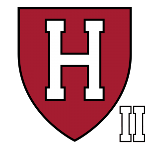 white H on a maroon shield II 