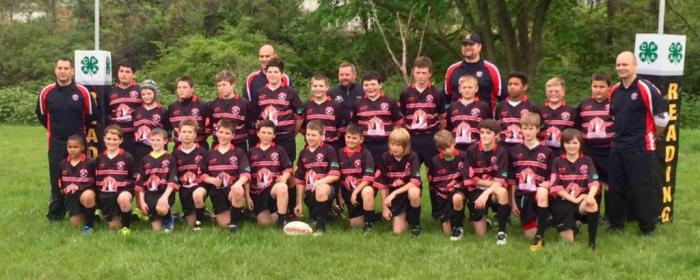 greater Reading PA region youth rugby