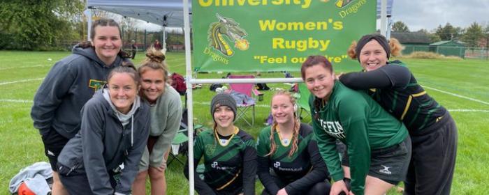 Tiffin women plant the flag at the pitch