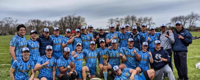 URI Rams team on the pitch