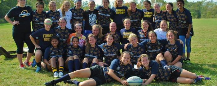 The Renegades, the Ithaca College Women’s Rugby Club was formed in 1995