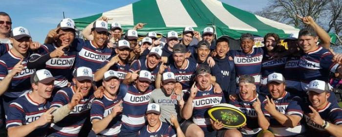 the UConn Rugby team