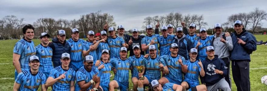 URI Rams team on the pitch