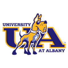 UAlbany Men's Rugby logo is a dog