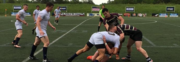 2016 URugby #ACRC7s Navy v Kutztown