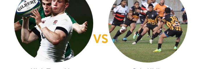 Nick Tompkins vs Saia Uhila Rugby Matchup