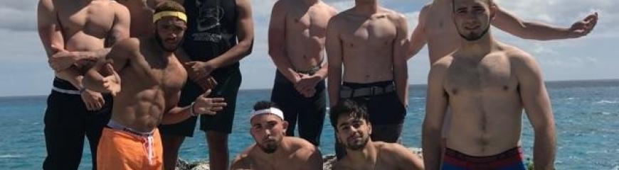 Iona College enjoys the surf and sand