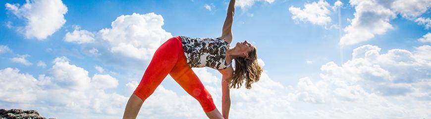 Yoga on the Beach in Bermuda