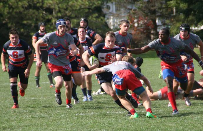 Stony Brook defeated Syracuse in their first 2015 meeting