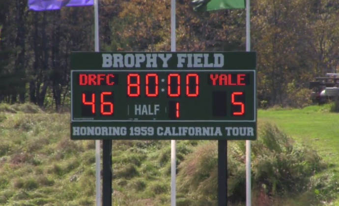 Homecoming Victory for Dartmouth over Yale