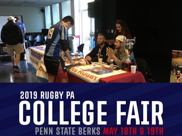 Rugby PA Hosts College Fair for HS Rugby Players