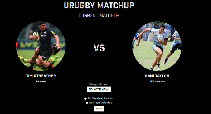Urugby matchup