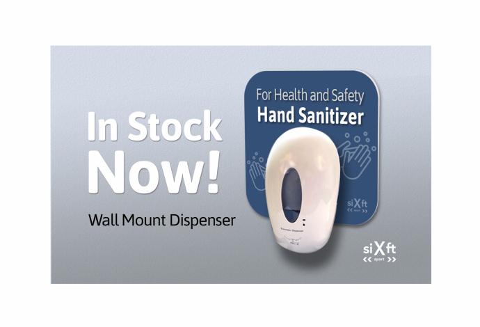 Wall-Mounted HandStand hand sanitizer