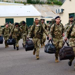 Bermuda Soldiers at Warwick Camp