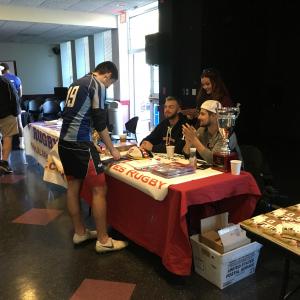 URugby College Fair at the 2016 Bowl Series