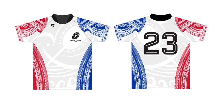 2017 USA Islander Rugby Jersey Front and Back 2017 USA Islander Rugby Jersey Front and Back