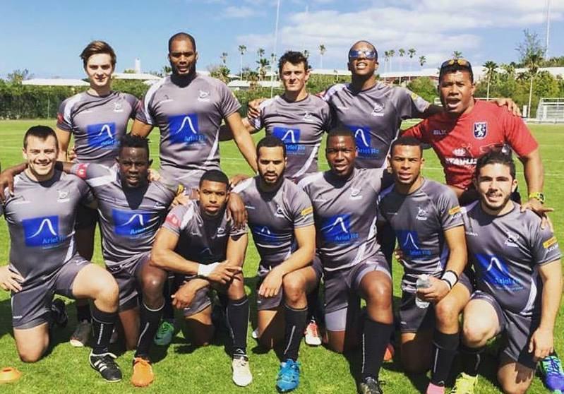 Ariel Re Bermuda All Stars with Waisale Serevi 