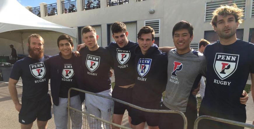 Penn at the Ariel Re Bermuda 7s Spring 2017 Penn Rugby Bermuda