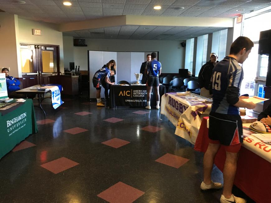 URugby College Fair at the 2016 Bowl Series